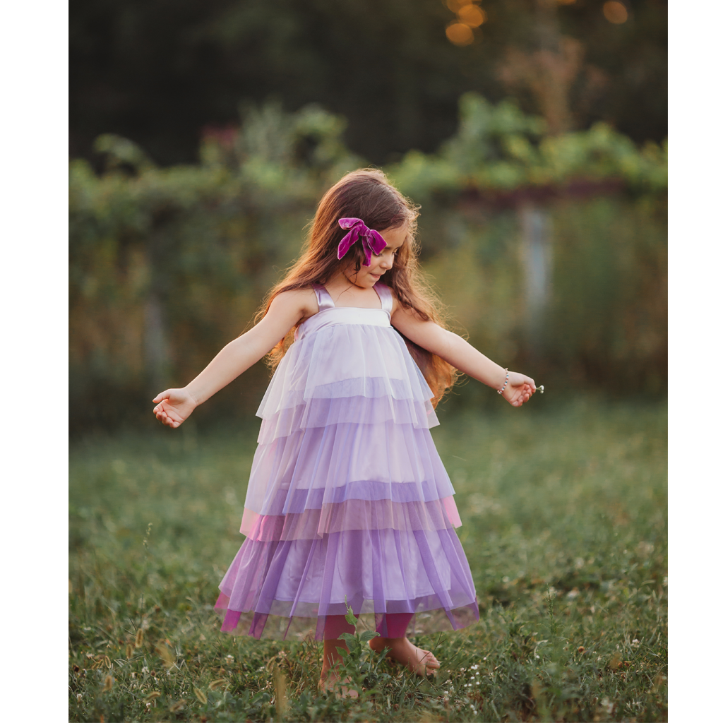[Sample] Ombre Dress - Orchid (FINAL SALE) 2/3T