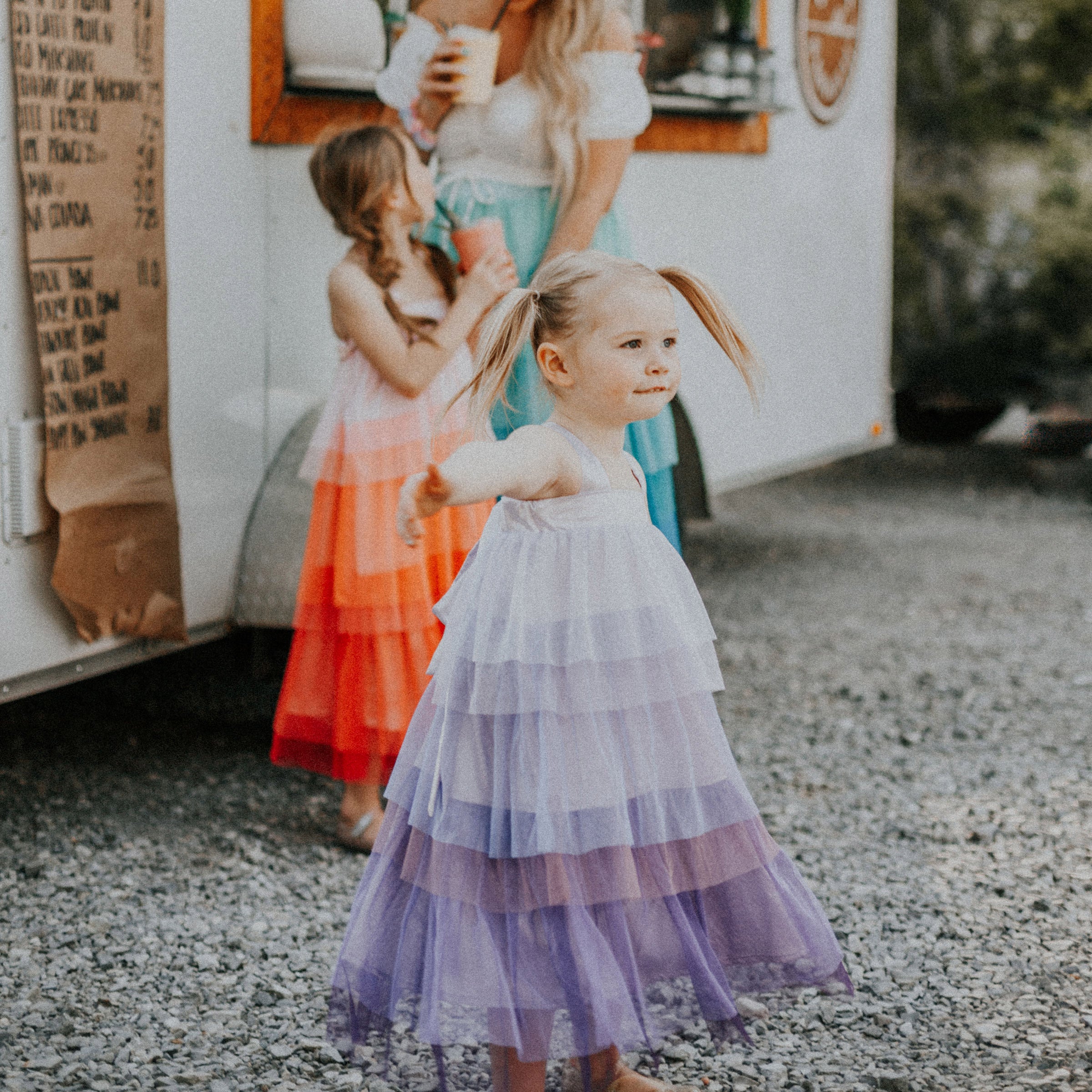 [Sample] Ombre Dress - Orchid (FINAL SALE) 2/3T